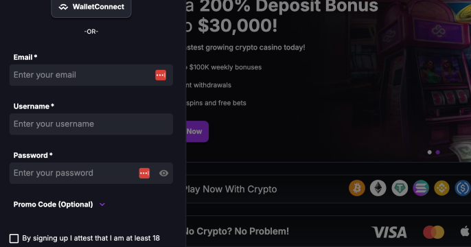 coincasino registratie